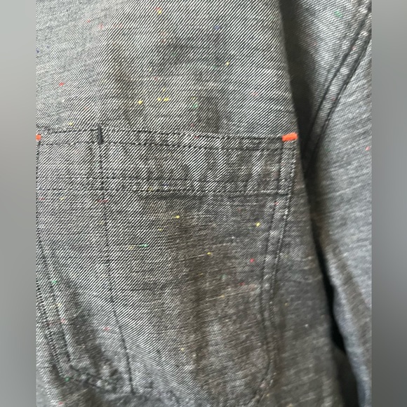 NWT Salute Women’s Long Sleeve Button Up Large - Picture 4 of 7